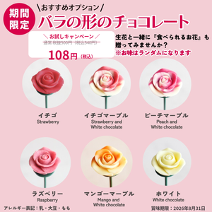 <お試しキャンペーン!>ベルローズ1輪